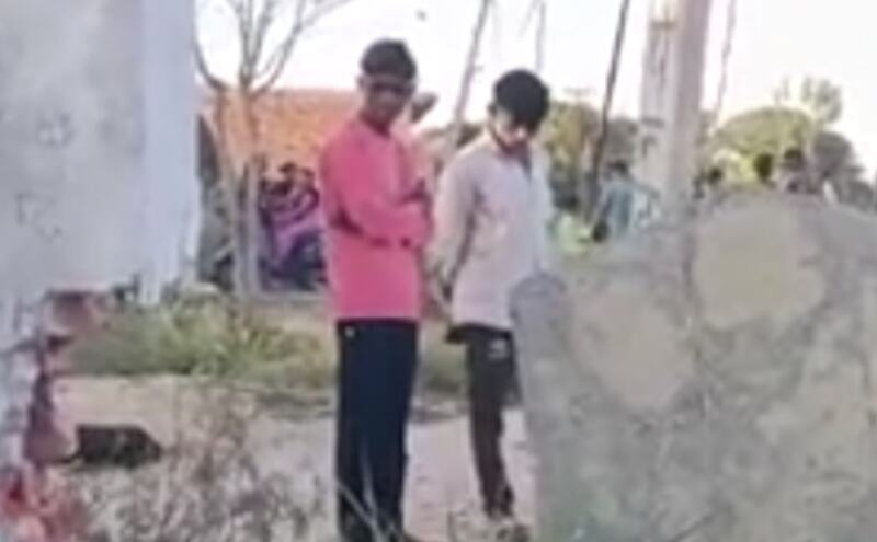 सहारनपुर के गांव में संदिग्ध वस्तु से हुआ धमाका, स्कूल की दीवार टूटी