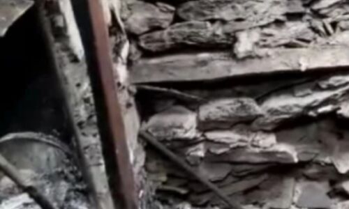 हिमाचल प्रदेश के मंडी में आधी रात को रहस्यमयी धमाका, रसोईघर तबाह