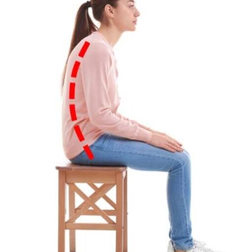 गलत पॉश्चर से उत्पन्न कूबड़ से योगासनों के जरिए पाए राहत