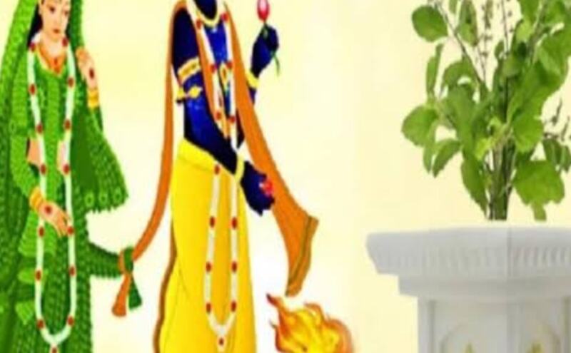 तुलसी विवाह, कार्तिक माह की द्वादशी पर तुलसी माता और भगवान शालिग्राम का वैवाहिक संगम