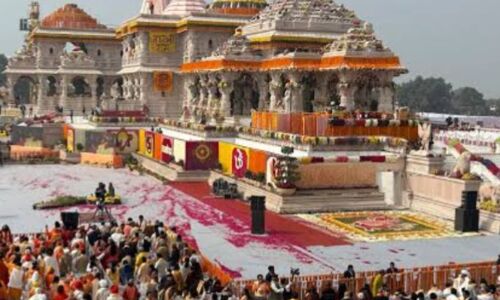 अयोध्या, रामलला के विराजमान होने का एक साल, प्रतिष्ठा द्वादशी पर तीन दिवसीय महोत्सव की तैयारी