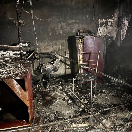 चौबेपुर में भीषण आग, 50 लाख रुपये का नुकसान