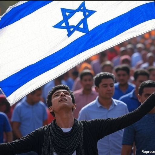 Israeli Flag at Ram Navami Rally Sparks Row in West Bengal Israeli Flag at Ram Navami Rally Sparks Row in West Bengal