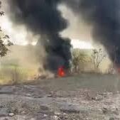 रामगढ़ के भुचुंगडीह में बंद कोयला खदान में लगी भीषण आग, ग्रामीणों में दहशत