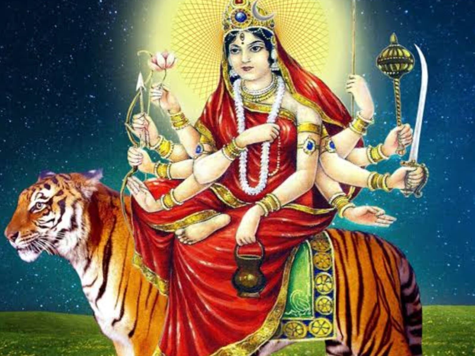 शारदीय नवरात्रि 2025 का तीसरा दिन: मां चंद्रघंटा की पूजा से मिलेगा साहस और शांति का वरदान
