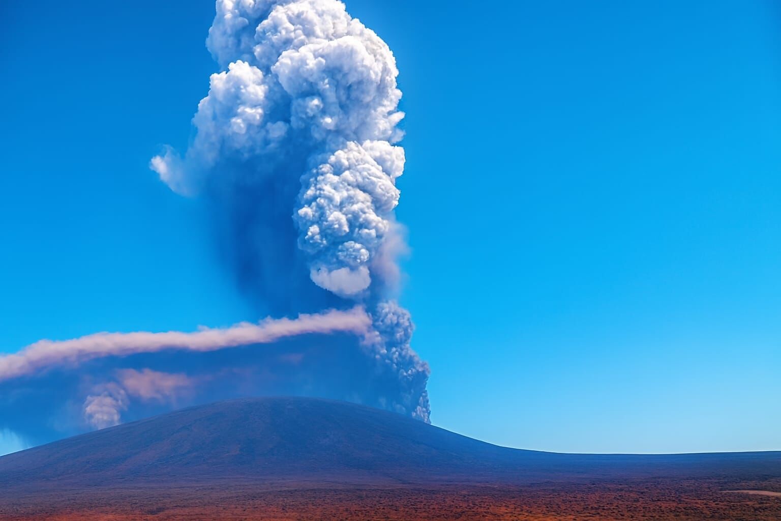 इथियोपिया के 12 हजार साल पुराने ज्वालामुखी के फटने से भारत में उड़ानों पर असर, उत्तर भारत में बढ़ रही है ठंड