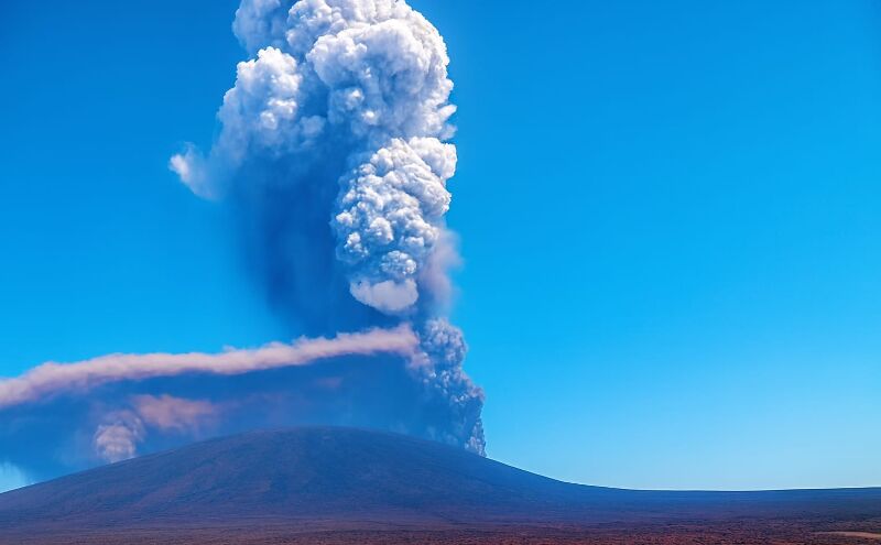 इथियोपिया के 12 हजार साल पुराने ज्वालामुखी के फटने से भारत में उड़ानों पर असर, उत्तर भारत में बढ़ रही है ठंड