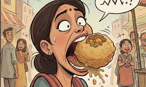 ज्यादा बड़ा गोलगप्पा गप करने के चक्कर में जबड़ा हो सकता है ठप ज्यादा बड़ा गोलगप्पा गप करने के चक्कर में जबड़ा हो सकता है ठप