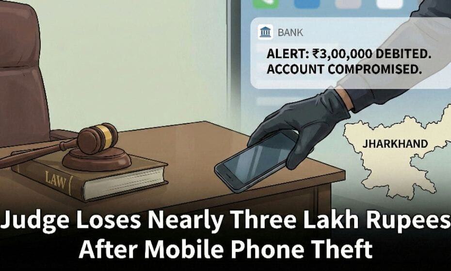 रांची में जज का मोबाइल चोरी, साइबर ठगों ने 2.88 लाख रुपये उड़ाए, जांच जारी
