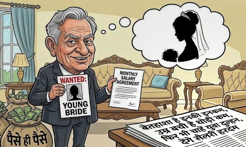 Benjamin Slade seeking young bride for inheritance