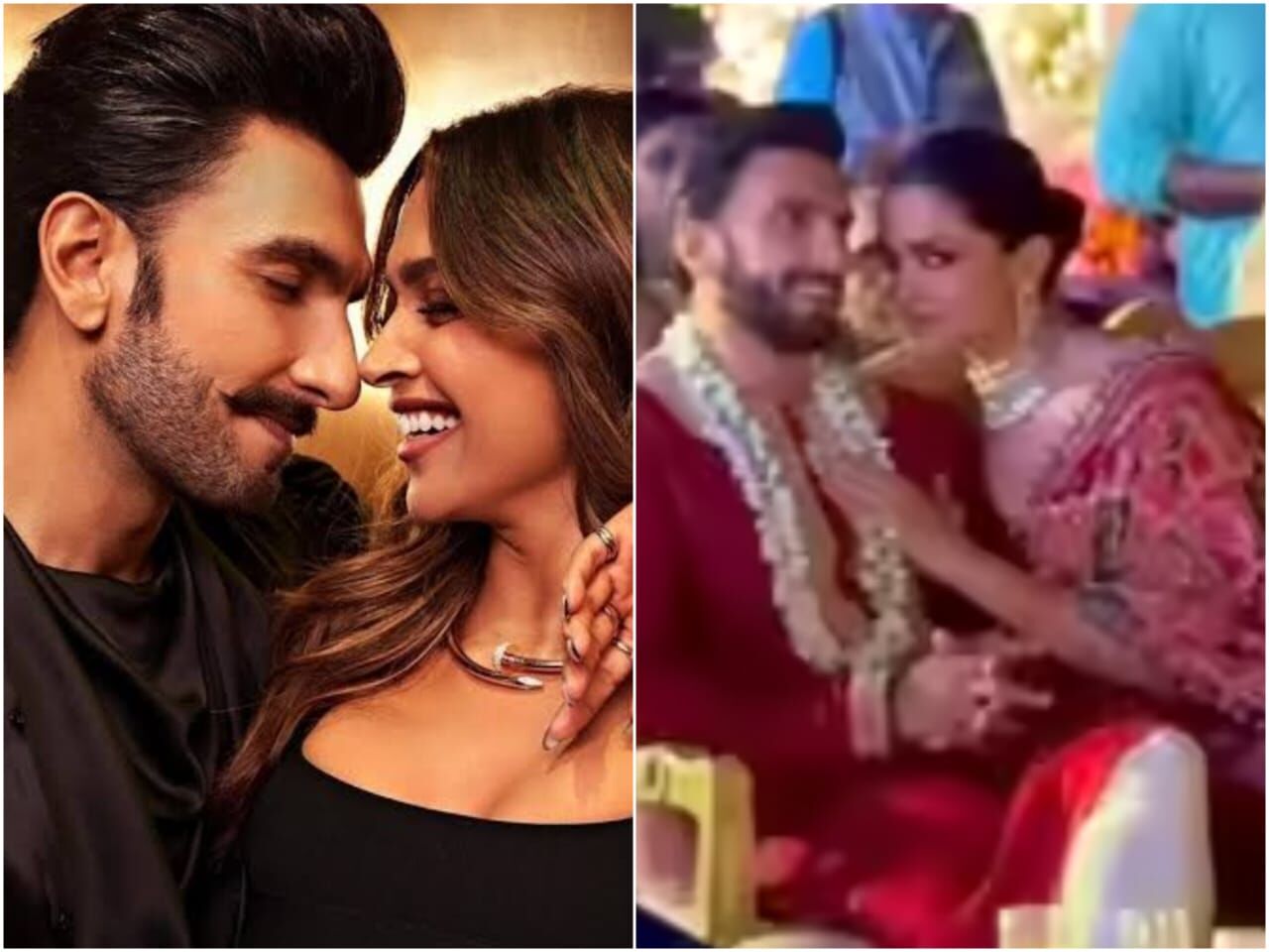 गोवा में फैमिली वेडिंग में छाए रणवीर सिंह–दीपिका पादुकोण, मैचिंग रेड आउटफिट्स में दिखाए कपल गोल्स गोवा में फैमिली वेडिंग में छाए रणवीर सिंह–दीपिका पादुकोण, मैचिंग रेड आउटफिट्स में दिखाए कपल गोल्स