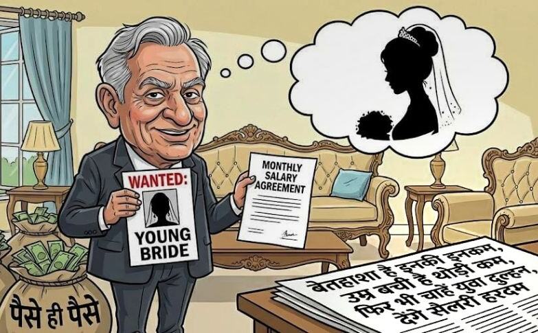 Benjamin Slade seeking young bride for inheritance