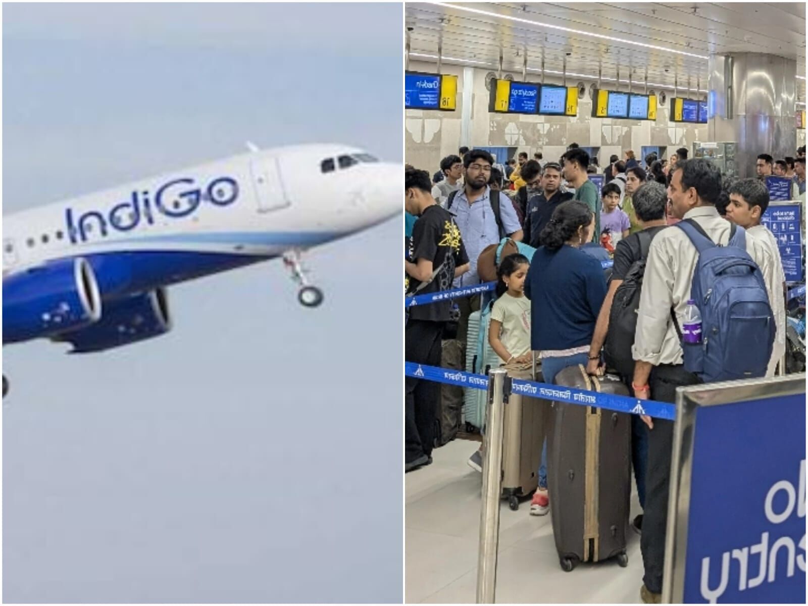 इंडिगो की 300 से ज्यादा उड़ानें रद, देशभर के एयरपोर्ट पर हंगामा और अव्यवस्था; स्टाफ की कमी से बढ़ी यात्रियों की परेशानी