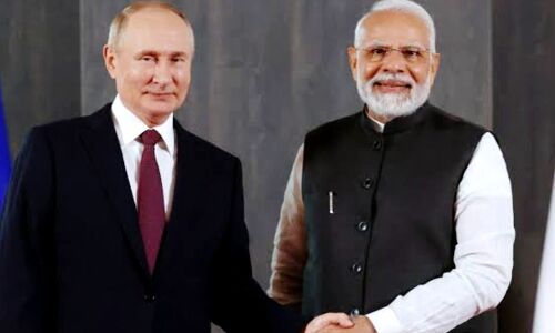 दो दिवसीय भारत दौरे पर आज दिल्ली पहुंचेंगे व्लादिमीर पुतिन, 23वें भारत-रूस शिखर सम्मेलन से पहले राजधानी में हाई अलर्ट दो दिवसीय भारत दौरे पर आज दिल्ली पहुंचेंगे व्लादिमीर पुतिन, 23वें भारत-रूस शिखर सम्मेलन से पहले राजधानी में हाई अलर्ट