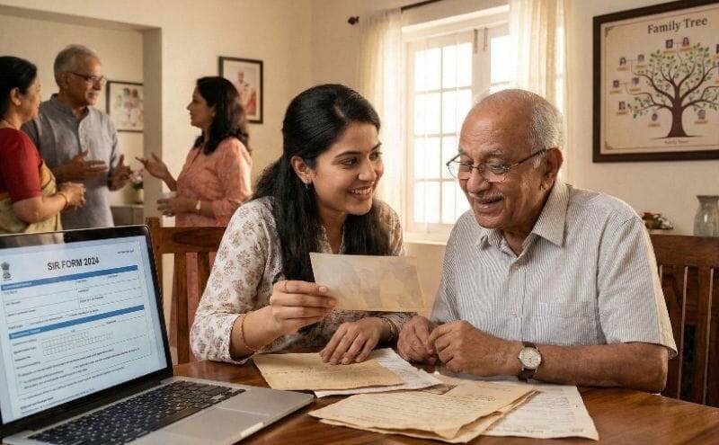 Young Voters Rediscover Their Family Roots While Filling SIR Forms Young Voters Rediscover Their Family Roots While Filling SIR Forms
