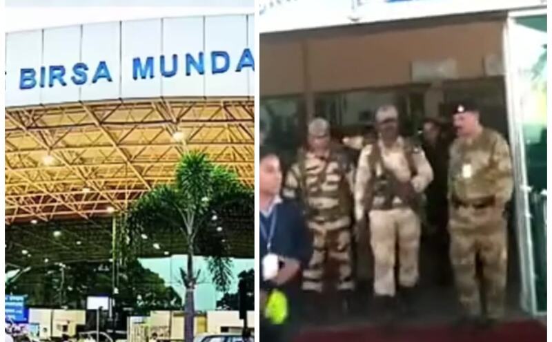 रांची एयरपोर्ट पर इंडिगो विमान की आपात हार्ड लैंडिंग, तकनीकी गड़बड़ी के दौरान रनवे से टकराया पिछला हिस्सा