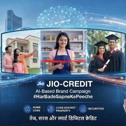 जियो-क्रेडिट ने लॉन्च किया एआई आधारित ब्रांड कैंपेन #HarBadeSapneKePeeche