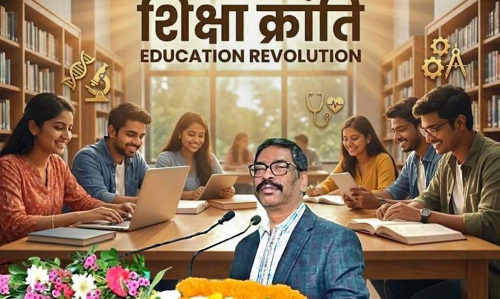 रांची से शुरू हुई शिक्षा क्रांति, हेमंत सरकार कराएगी प्रतियोगी परीक्षाओं की निशुल्क तैयारी