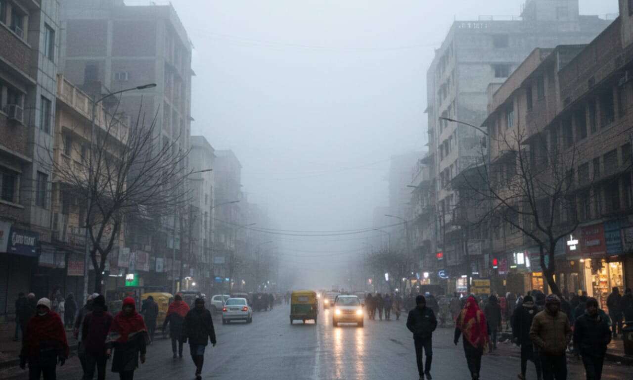 ठंड और कोहरे के बीच पश्चिमी विक्षोभ सक्रिय, 1 जनवरी को पश्चिमी यूपी में बारिश के आसार