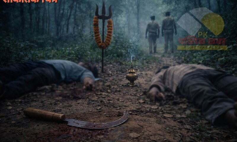 मिर्जापुर: काला जादू के वहम ने बहाया दोस्तों का खून, हत्या के बाद आरोपी ने भी दी जान