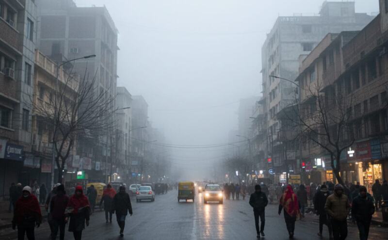 ठंड और कोहरे के बीच पश्चिमी विक्षोभ सक्रिय, 1 जनवरी को पश्चिमी यूपी में बारिश के आसार