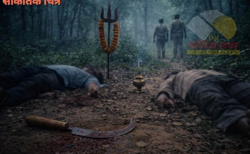 मिर्जापुर: काला जादू के वहम ने बहाया दोस्तों का खून, हत्या के बाद आरोपी ने भी दी जान