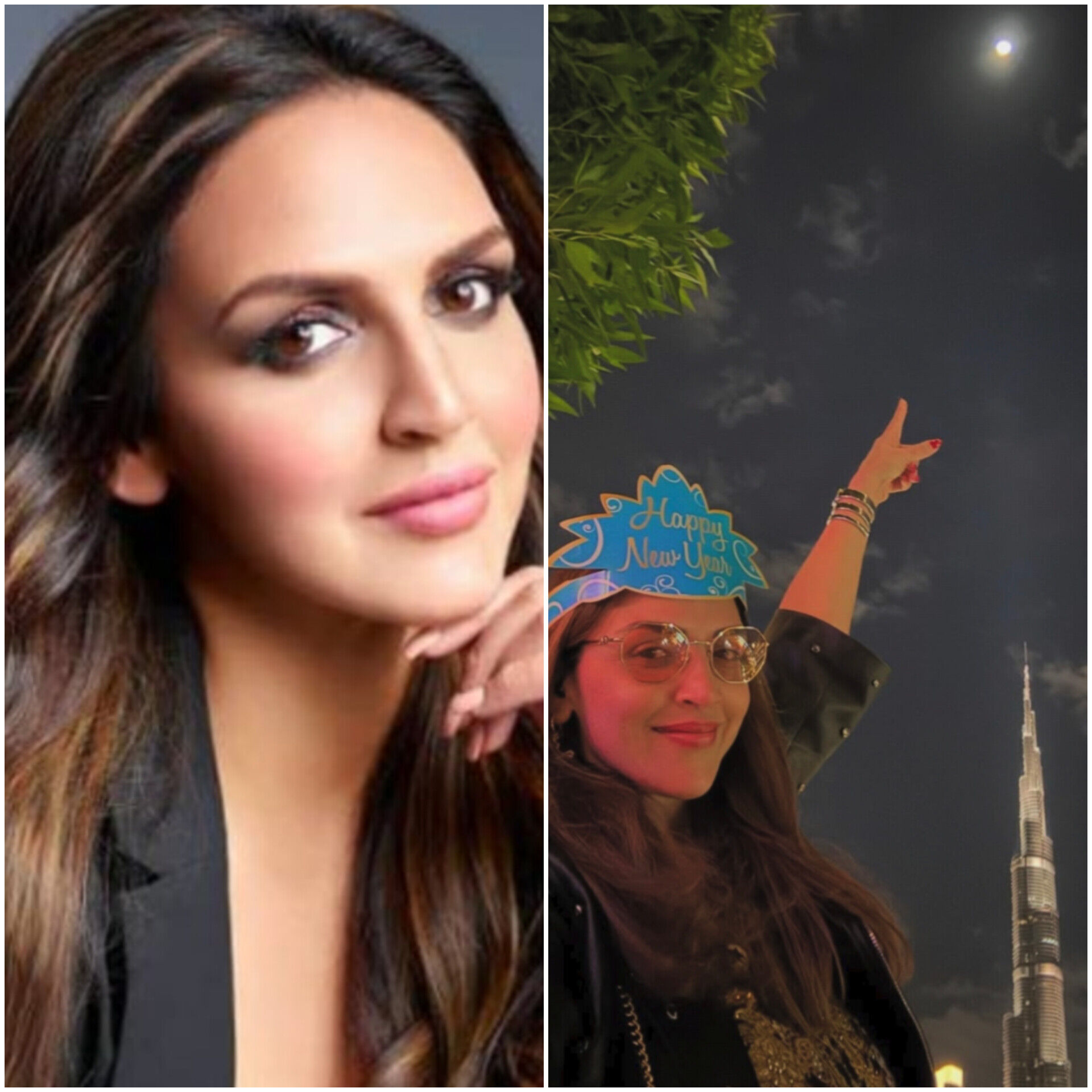 धर्मेंद्र की यादों के साथ एशा देओल ने मनाया पहला न्यू ईयर, दुबई से शेयर की भावुक तस्वीरें