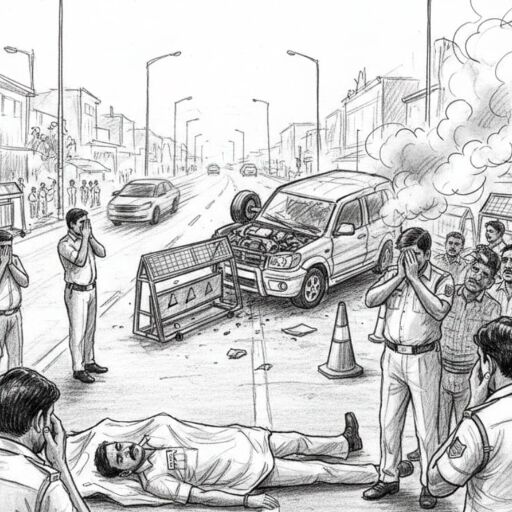 рдбреНрдпреВрдЯреА рдирд┐рднрд╛рддреЗ рд╣реБрдП рджреБрдордХрд╛ рдХреЗ рд╕рдм-рдЗрдВрд╕реНрдкреЗрдХреНрдЯрд░ рд╣реЗрдордВрдд рднрдЧрдд рдХреА рд╣реБрдИ рдореМрдд, рд╕рдбрд╝рдХ рдЬрд╛рдо рд╣рдЯрд╛рддреЗ рд╡рдХреНрдд рддреЗрдЬ рд░рдлреНрддрд╛рд░ рд╡рд╛рд╣рди рдиреЗ рд▓реА рдЬрд╛рди рдбреНрдпреВрдЯреА рдирд┐рднрд╛рддреЗ рд╣реБрдП рджреБрдордХрд╛ рдХреЗ рд╕рдм-рдЗрдВрд╕реНрдкреЗрдХреНрдЯрд░ рд╣реЗрдордВрдд рднрдЧрдд рдХреА рд╣реБрдИ рдореМрдд, рд╕рдбрд╝рдХ рдЬрд╛рдо рд╣рдЯрд╛рддреЗ рд╡рдХреНрдд рддреЗрдЬ рд░рдлреНрддрд╛рд░ рд╡рд╛рд╣рди рдиреЗ рд▓реА рдЬрд╛рди