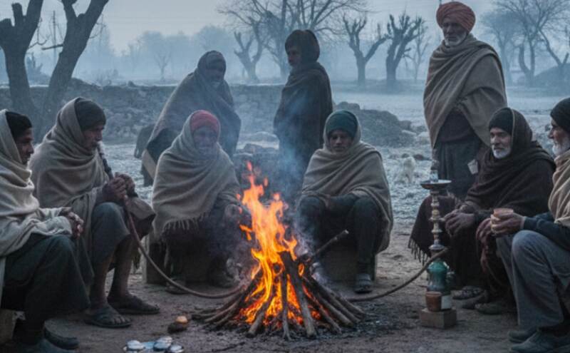 झारखंड में ठंड का नया दौर: तेज हवाओं के साथ लुढ़का पारा, जनजीवन प्रभावित