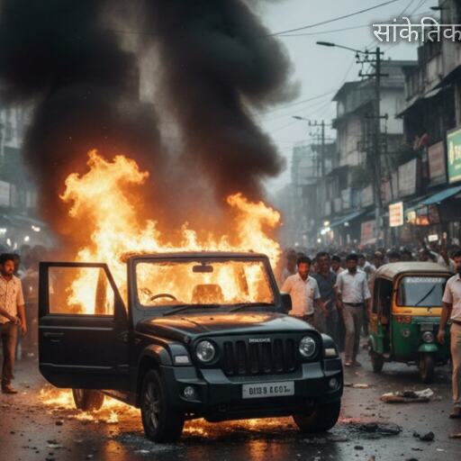 पटना में रफ्तार का कहर: बेकाबू थार ने 6 लोगों को रौंदा, गुस्साई भीड़ ने गाड़ी फूंकी, चालक फरार पटना में रफ्तार का कहर: बेकाबू थार ने 6 लोगों को रौंदा, गुस्साई भीड़ ने गाड़ी फूंकी, चालक फरार