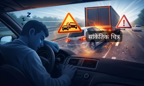 हाईवे पर तीन सेकंड की झपकी बन रही मौत की वजह माइक्रो स्लीप से बढ़ रहा हादसों का खतरा