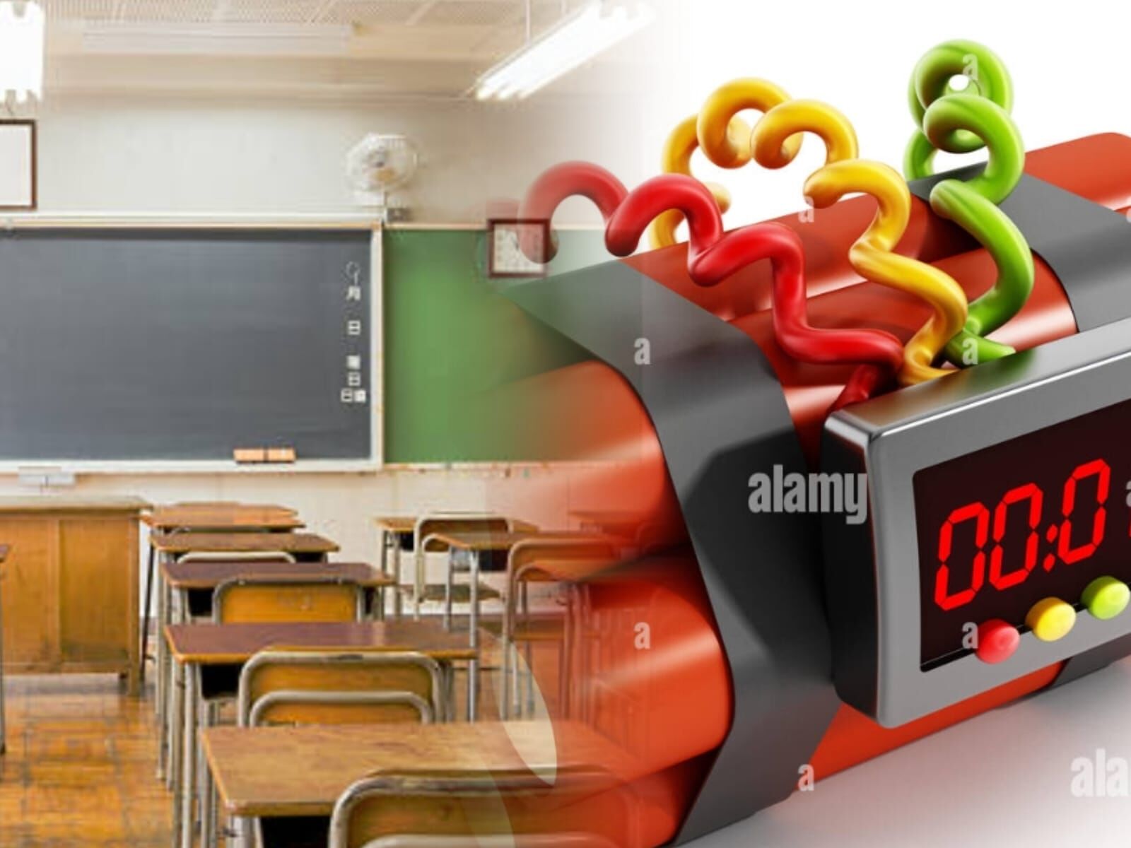 नोएडा और अहमदाबाद के स्कूलों को बम से उड़ाने की धमकी, हाई अलर्ट पर प्रशासन नोएडा और अहमदाबाद के स्कूलों को बम से उड़ाने की धमकी, हाई अलर्ट पर प्रशासन