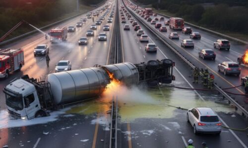 मुंबई-पुणे एक्सप्रेसवे पर गैस टैंकर हादसे से हाहाकार, 30 घंटे तक ठप रहा ट्रैफिक, उद्योगपति को बुलाना पड़ा हेलीकॉप्टर