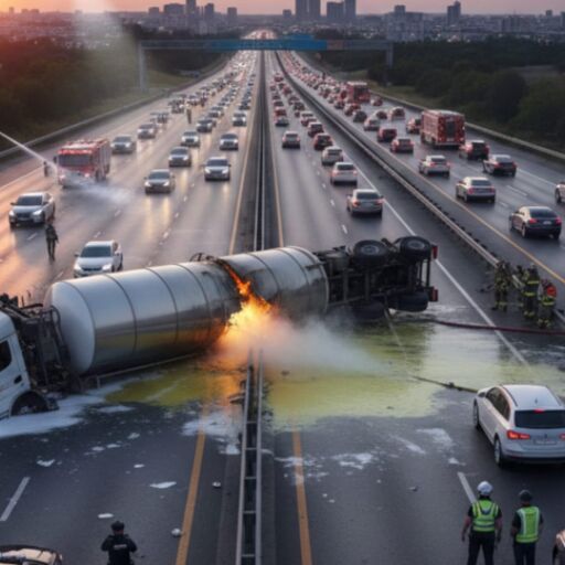 मुंबई-पुणे एक्सप्रेसवे पर गैस टैंकर हादसे से हाहाकार, 30 घंटे तक ठप रहा ट्रैफिक, उद्योगपति को बुलाना पड़ा हेलीकॉप्टर मुंबई-पुणे एक्सप्रेसवे पर गैस टैंकर हादसे से हाहाकार, 30 घंटे तक ठप रहा ट्रैफिक, उद्योगपति को बुलाना पड़ा हेलीकॉप्टर