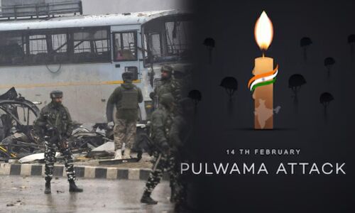 पुलवामा आतंकी हमले की सातवीं बरसी: देश ने ब्लैक डे के रूप में दी शहीद जवानों को श्रद्धांजलि पुलवामा आतंकी हमले की सातवीं बरसी: देश ने ब्लैक डे के रूप में दी शहीद जवानों को श्रद्धांजलि