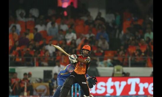 SRHvRR: धवन ने किया धमाका, सनराइजर्स हैदराबाद ने रॉयल्स को बड़े अंतर से हराया