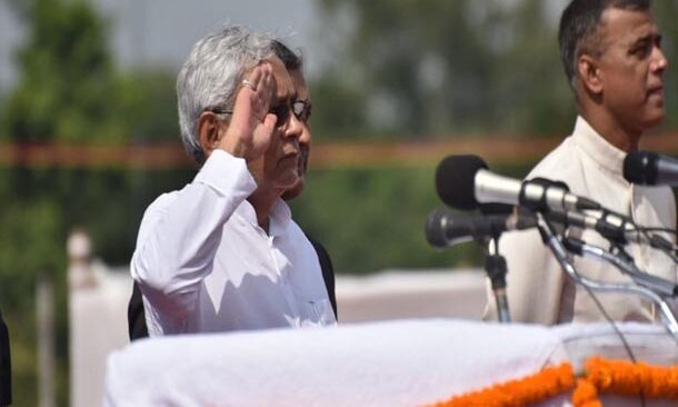 स्‍वतंत्रता दिवस समारोह में बोले CM नीतीश, हर हाल में कायम रहेगा कानून का राज