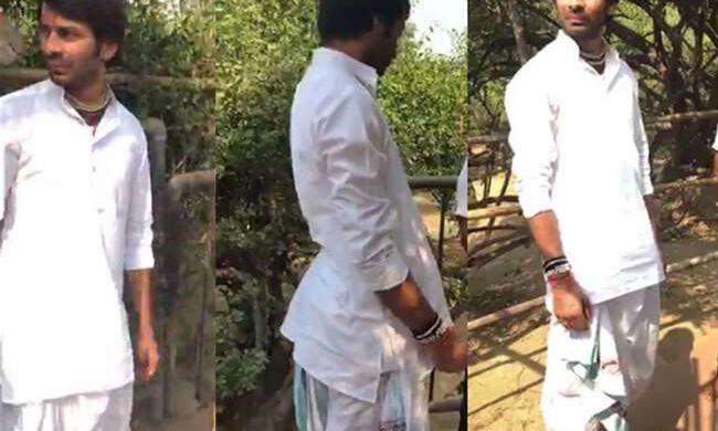 ब्रज रंग में रंगे तेज प्रताप की गुहार, मुझे अपनी जिंदगी जी लेने दो भाई