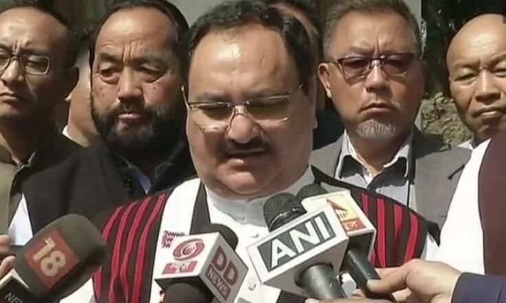 नागालैंड में गवर्नर से मुलाकात करने पहुंचे बीजेपी नेता, सौंपा लेटर ऑफ सपोर्ट