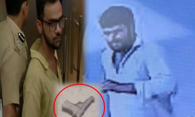पकड़ा गया उमर खालिद पर गोली चलाने वाला सख्श