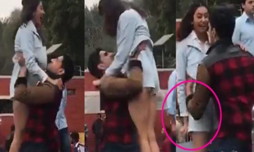 VIDEO: हजारों स्टूडेंट्स के सामने शर्मिंदा हुईं अय्यारी की एक्ट्रेस, वजह बने सिद्धार्थ मल्होत्रा