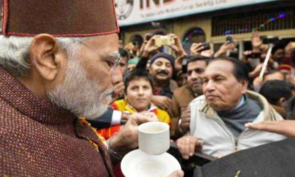 शिमला के इंडियन कॉफ़ी हाउस में पीएम मोदी पी गए किसी और की कॉफ़ी...