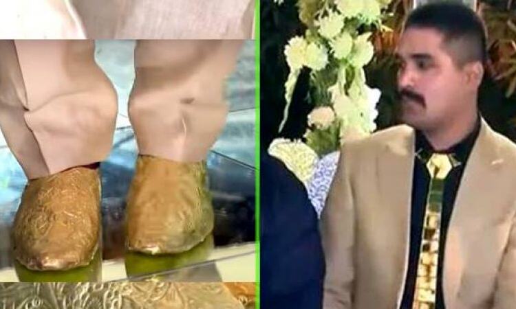 सलमान ने अपनी शादी में पहना सोने का सूट और 17 लाख के जूते