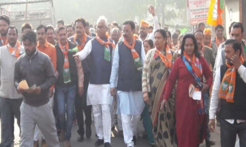 भाजपा की कमल संदेश पद यात्रा शुरू, गांव-गांव जाएंगे कार्यकर्ता