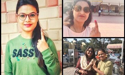 वोट देकर सोशल मीडिया पर जुट गए दूसरों को एनकरेज करने में