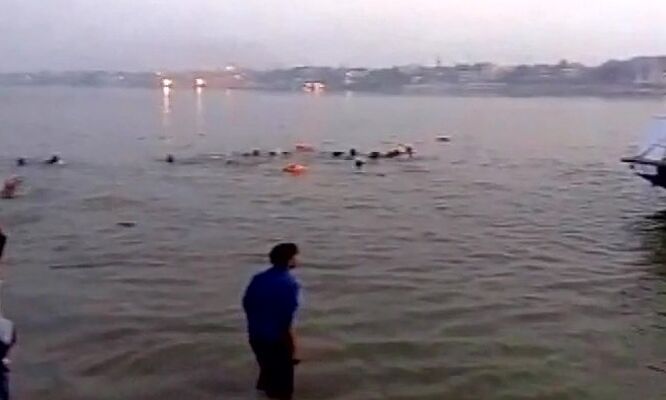 नानी के घर छुट्टियां मनाने आई बच्ची भागीरथी नदी में डूबी