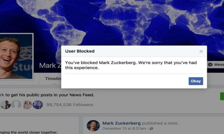 Facebook ने कर दिया समाधान, अब मार्क जुकरबर्ग को कर सकेंगे Block