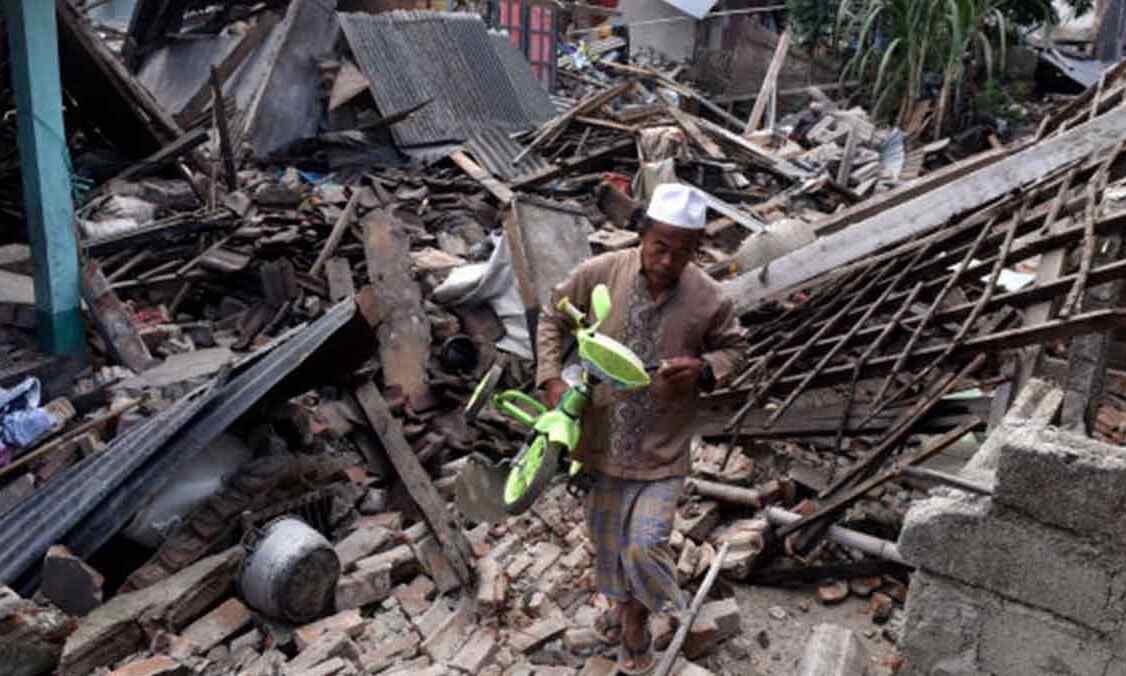 इंडोनेशिया में फिर आया भूकंप, 6.2 दर्ज की गई तीव्रता