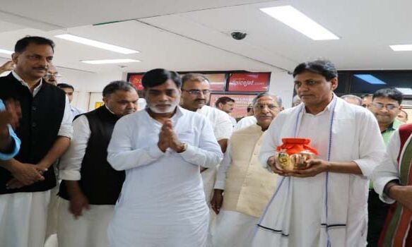 आमजन के दर्शनार्थ रखा गया अटलजी का अस्थि कलश, इन नदियों में होगा विसर्जन