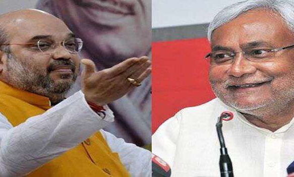 सीट बंटवारे पर फंसे पेंच को लेकर एक घंटे तक चली नीतीश-शाह की मुलाकात, अब डिनर पर मिलेंगे दोनों नेता